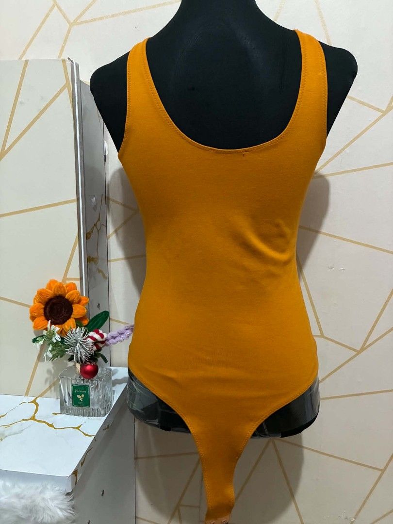 Mustard Bodysuit-Medium (Category: Others Tops) located in Manila. Submitted by jollyann_b1990 (Listing ID 1467440209, Image 2). Description: .