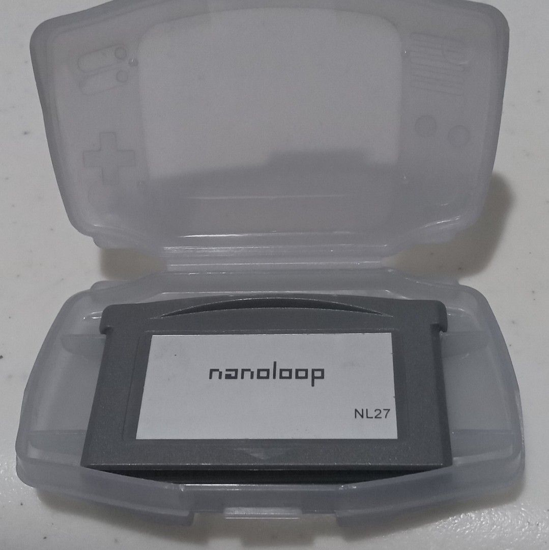 Nanoloop 2 (turns your Game Boy Advance into a groovebox/synth!) (Category: Musical Instruments) located in Tagbilaran City. Submitted by tiagokwago (Listing ID 1467572992, Image 2). Description: You can turn any good ol' GameBoy Advance handheld into an 8-bit/16-bit groovebox/synthesizer with this Nanoloop 2.7 cart. In good working and looking condition, with case..