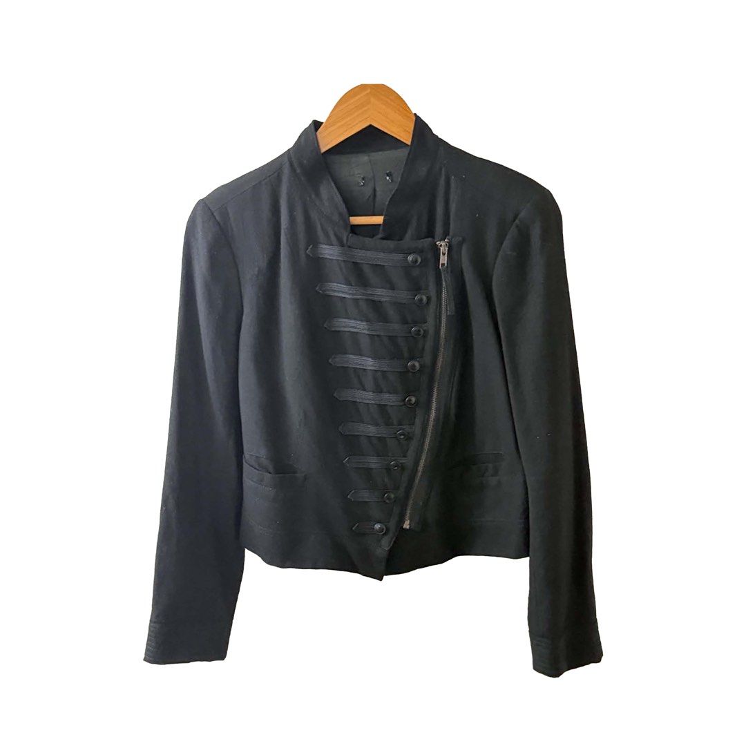 Napoleon Jacket (Category: Coats, Jackets and Outerwear) located in Manila. Submitted by angelconscious (Listing ID 1467473131, Image 1). Description: Size small, no brand, has green tag.