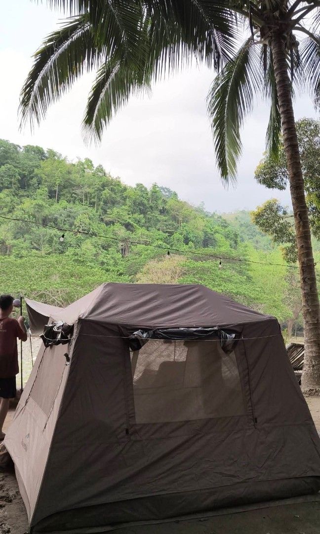 Nature Hike (Category: Hiking & Camping) located in Caloocan City. Submitted by guerrerom14823 (Listing ID 1467374549, Image 2). Description: Nature Hike Tent Village 5.0 Gen 3 2nd hand With small patch inside very minimal lang po. ✨ very good condition! ✅ Complete accessories 🎁 FREEBIE: ✔️ Ground Sheet (Nature hike brand) 💰 Price: ₱7k (negotiable) 📍 Location: Molino 4 Bacoor Cavite RFS: Upgrade to a bigger tent. 📩 PM me if interested. Seriou