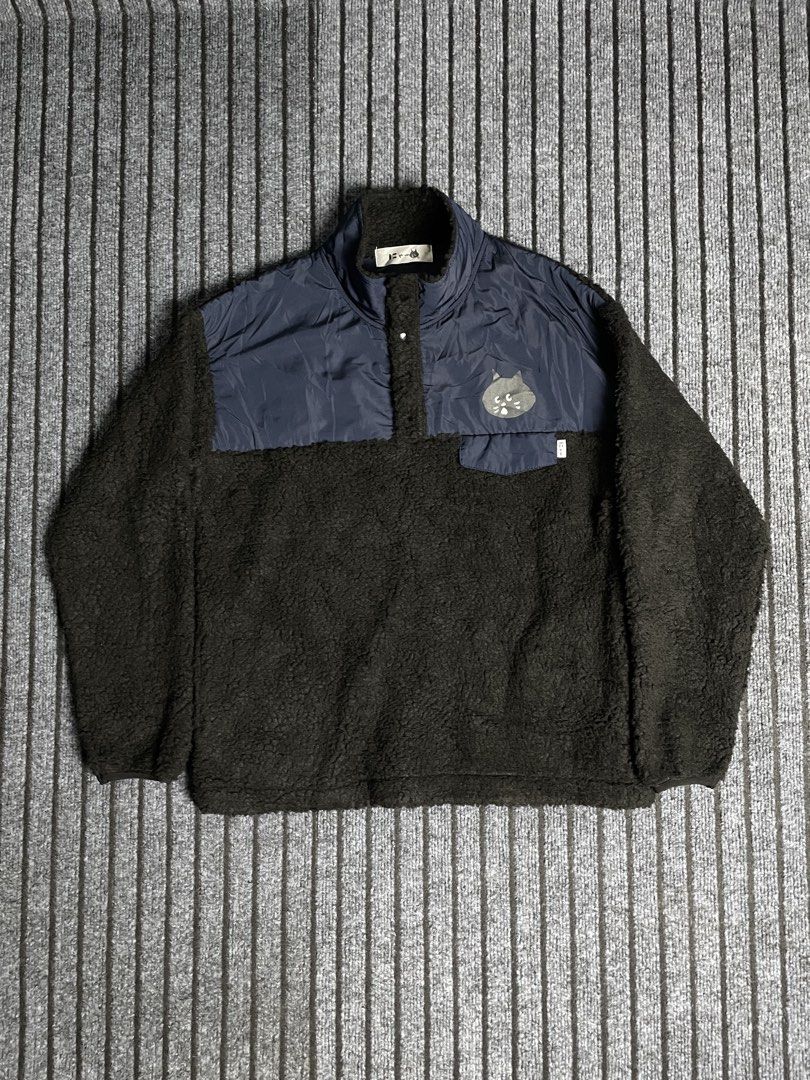 Ne-Net Nya - Snap Fleece Jacket | Issey Miyake (Category: Coats, Jackets and Outerwear) located in Puerto Princesa. Submitted by palawan.swagdealer (Listing ID 1467388623, Image 1). Description: Excellent condition No flaws Size 2 | M-L Width- 22 Length- 26 Sleeve Length- 22.