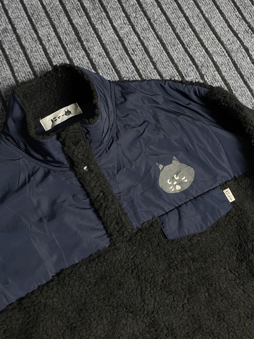Ne-Net Nya - Snap Fleece Jacket | Issey Miyake (Category: Coats, Jackets and Outerwear) located in Puerto Princesa. Submitted by palawan.swagdealer (Listing ID 1467388623, Image 2). Description: Excellent condition No flaws Size 2 | M-L Width- 22 Length- 26 Sleeve Length- 22.