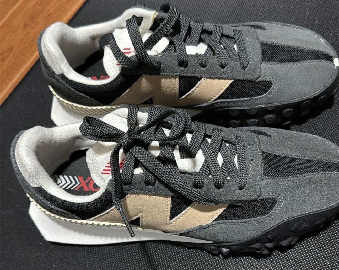 New Balance XC-72 (Category: Sneakers) located in Caloocan City. Submitted by ninyadolor (Listing ID 1467543306, Image 1). Description: - Brand: New Balance UXC72RN - Colorway: Grey, Black, and Tan - Size: US 6.5, UK 6, EU 39.5, 24.5 CM - Materials: Premium mesh and suede upper with a textured black rubber wrap-around outsole - Production Date: December 2022 - Condition: Minimal wear visible, laces included and neatly tied - Mode of Transaction: 