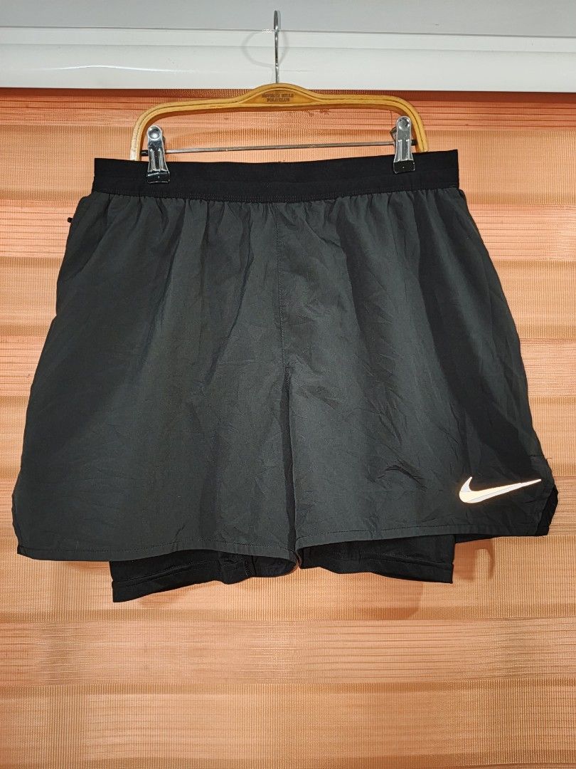 Nike Flex Stride 2-in-1 Running Shorts (Category: Activewear) located in Cabuyao City. Submitted by dthrifts (Listing ID 1467516669, Image 2). Description: 28-34 W 15.5 L Shorts / 17 L Inner Thighs Authentic Dri-Fit Stretchable Brand New Condition.