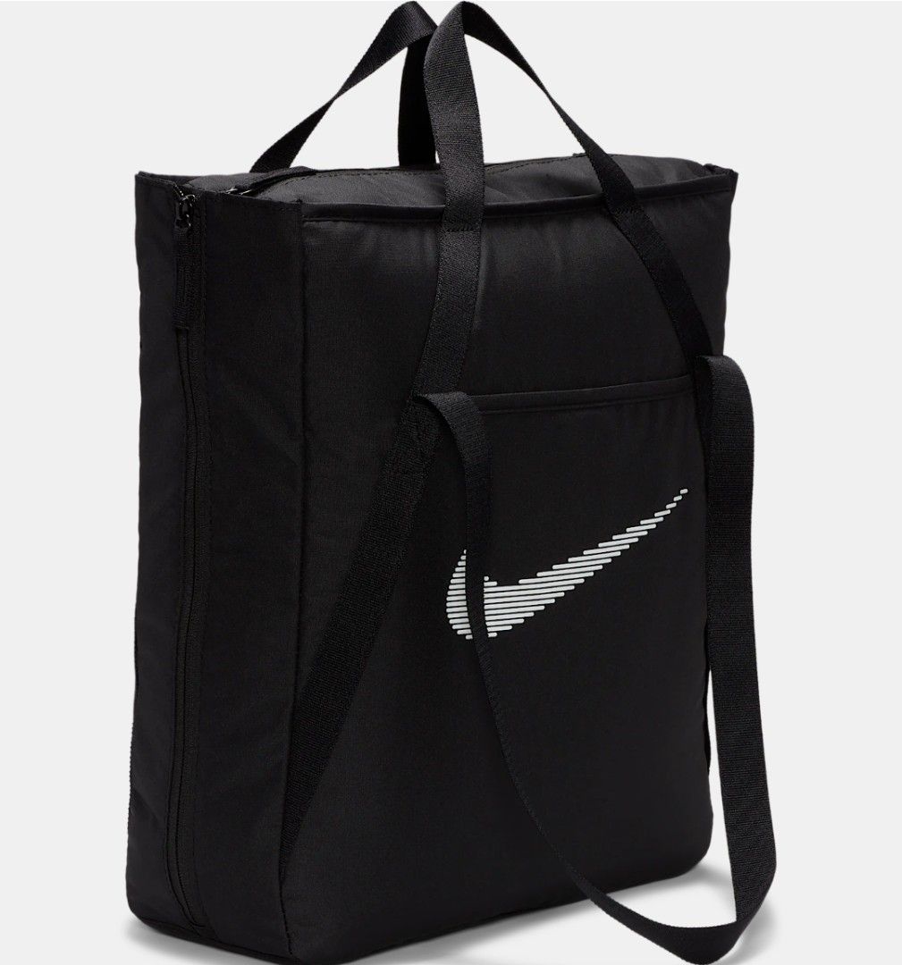 Nike Gym Tote Bag (Category: Tote Bags) located in Caloocan City. Submitted by euniceds (Listing ID 1467479440, Image 3). Description: Brand New. Original. Below SRP. Nike Gym Tote Bag 28L Black Srp Php1,995.00 Php1,400.00 only Pick up or delivery North Caloocan.