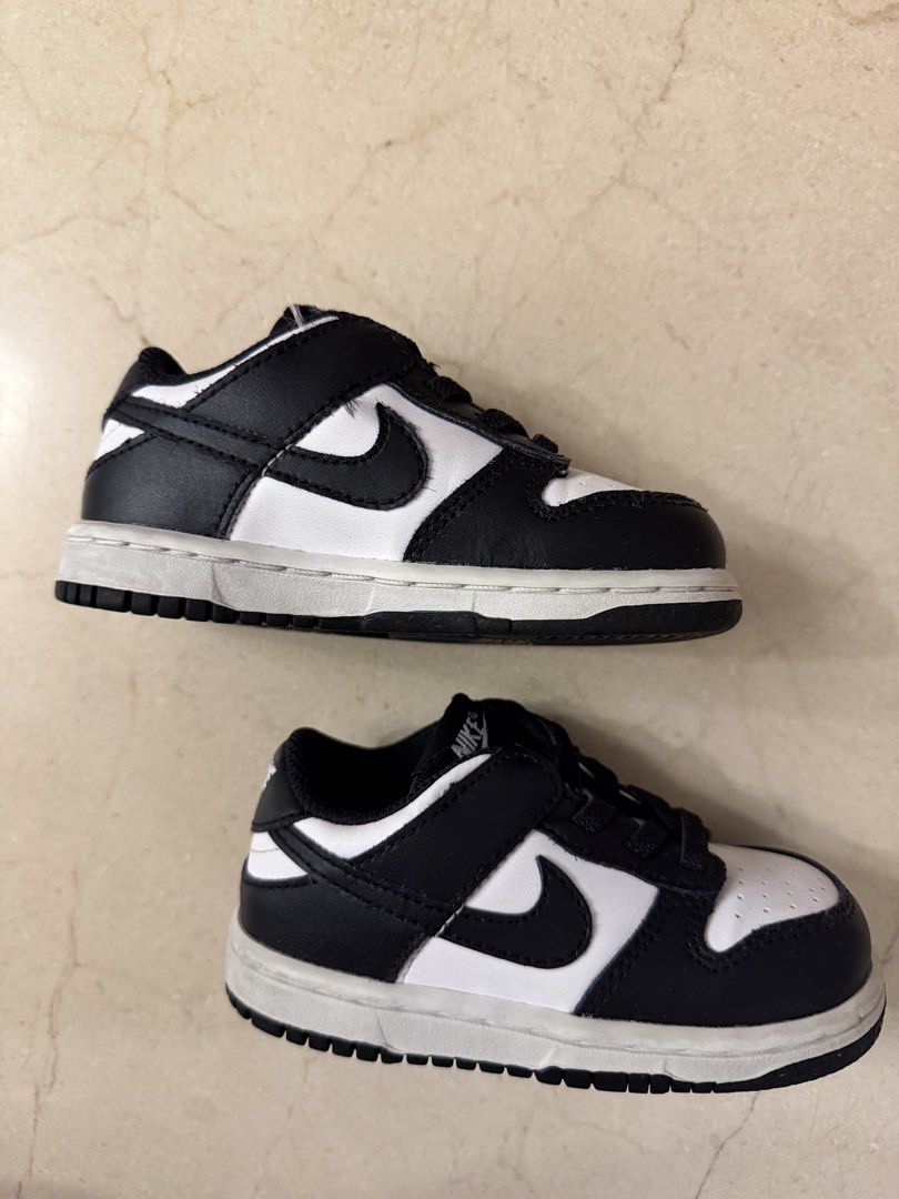 Nike Panda Dunks EU 23 (Category: Babies & Kids Fashion) located in Mandaluyong City. Submitted by gkps00 (Listing ID 1467372477, Image 1). Description: .