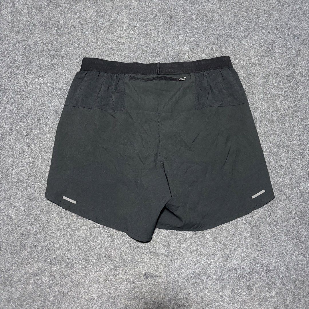 Nike Running Shorts DM4755-010 Size S (Category: Shorts) located in Cebu City. Submitted by andrewvivar29 (Listing ID 1467444366, Image 3). Description: - Brand: Nike - Item: Running Shorts - Color: Black - Size: Small (Model: DM4755-010) - Waistband: Elastic with drawstring closure - Pocket: Convenient zippered back pocket - Safety: Reflective logos for evening visibility - Material: Lightweight and sweat-wicking for dry comfort - Condition: Cle