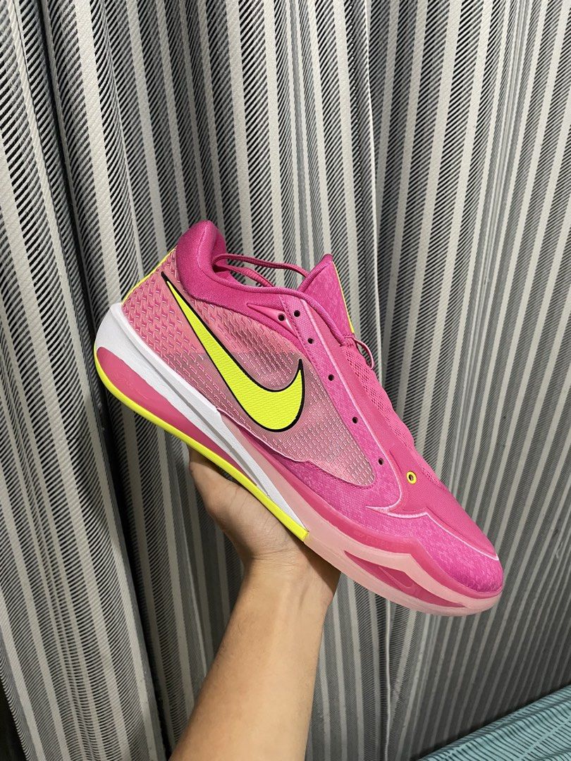 Nike Sabrina 4 “Dessert pink” (Category: Sneakers) located in San Pedro. Submitted by mharemilvalencia (Listing ID 1467537095, Image 3). Description: - Brand: Nike Sabrina 4 - Colorway: Bright pink and yellow with double-swoosh design - Condition: Like new, zero sole wear, clean uppers - Inclusions: Complete with original box - Features: Translucent forefoot overlay and high-traction outsole - Perfect for: Hoop sessions or casual wear - Shipping 