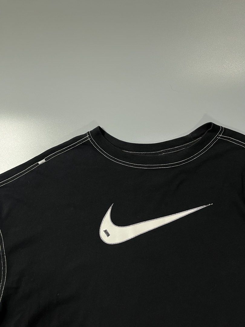 NIKE SWOOSH CONTRA-STITCH (Category: Activewear) located in Manila. Submitted by s4intk (Listing ID 1467363951, Image 2). Description: NIKE SWOOSH CONTRA-STITCH SHIRT 23 x 27.