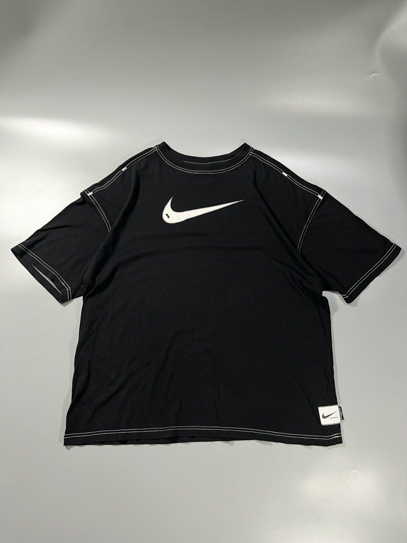 NIKE SWOOSH CONTRA-STITCH (Category: Activewear) located in Manila. Submitted by s4intk (Listing ID 1467363951, Image 1). Description: NIKE SWOOSH CONTRA-STITCH SHIRT 23 x 27.