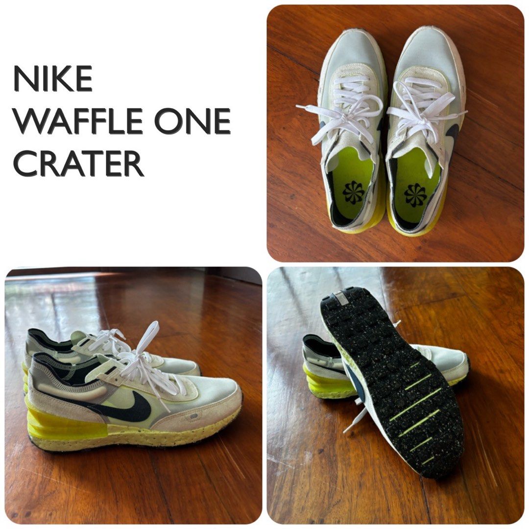 Nike Waffle One Crater (Category: Sneakers) located in Muntinlupa City. Submitted by candyco77 (Listing ID 1467439913, Image 1). Description: NIKE WAFFLE ONE CRATER Size: US 10 Color: Lime Ice Condition: Very good Price: P4,500 .