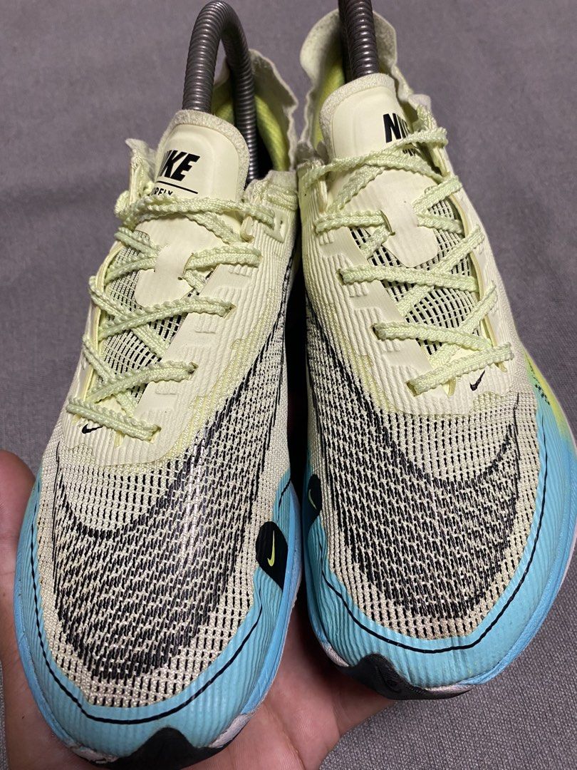 Nike ZoomX Vaporfly Next% 2 (Category: Sneakers) located in Cabuyao City. Submitted by ukaythriftshirt (Listing ID 1467482050, Image 3). Description: Nike ZoomX Vaporfly Next% 2 Excellent Condition Us 6.5 Eur 37.5 Good for daily running Issue Check all pics and sign Of usage - 799.