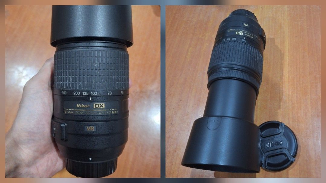 NIKON D5100 SET (Category: Cameras) located in Manila. Submitted by allant1976 (Listing ID 1467515226, Image 3). Description: Selling my Nikon D5100 DSLR camera body with articulating screen. Includes lenses, speedlight, uv lens, and batteries with charger. Includes 3 lenses: AF-S Nikkor 18-55mm f/3.5-5.6G VR, AF-S Nikkor 55-300mm f/4.5-5.6G ED VR, and Tokina AT-X Pro SD 11-16mm f/2.8 (IF) DX II. Also includes a Kenko 77mm UV filter, lens caps, a