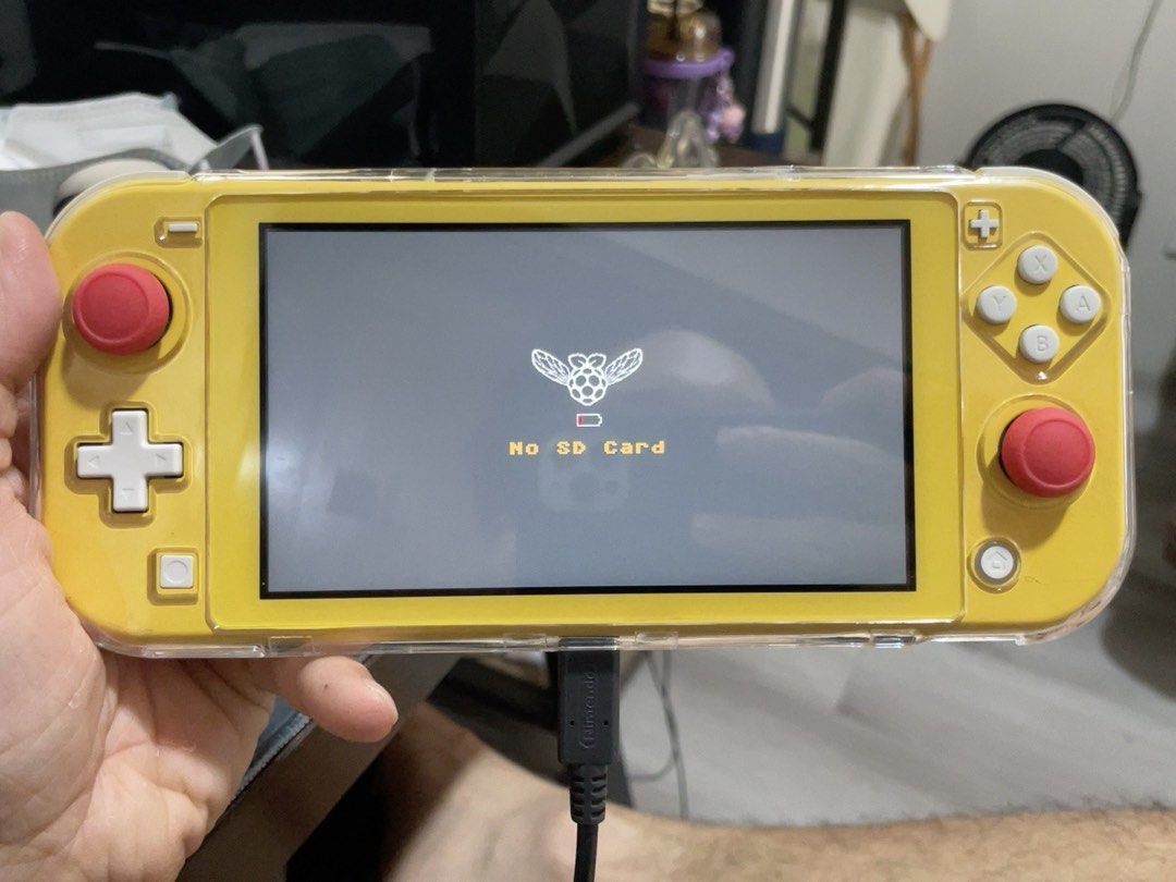 Nintendo Switch Lite Yellow Console with Charger and Clear Case (Category: Nintendo) located in Quezon City. Submitted by mac.daddy (Listing ID 1467370762, Image 2). Description: FOR SALE: Nintendo Switch – Picofly Modded (No SD Card) Details: * ✅ Nintendo Switch with Picofly mod (Original V1 model) * ✅ Powers on and displays on screen * ⚠️ No microSD card included * ⚠️ Currently displays a “No SD Card” screen when opened * 📌 Buyer may need to p