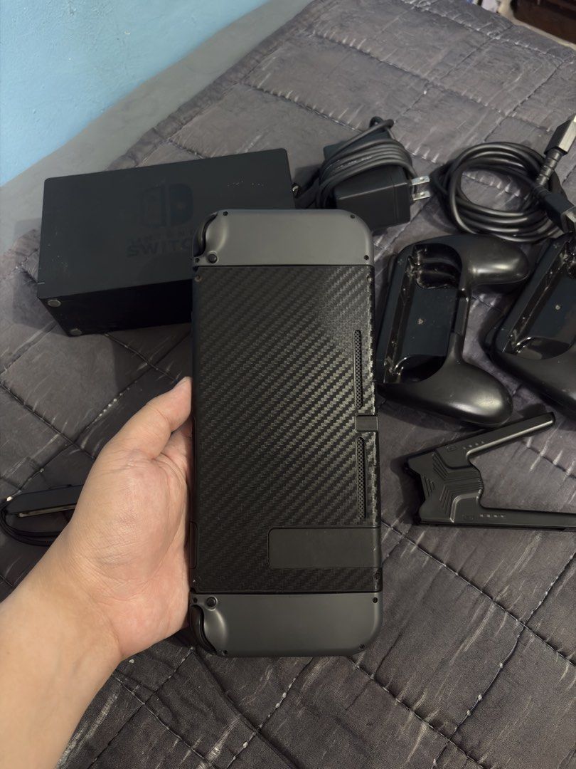 Nintendo Switch V2 with 125 Digital Games (Category: Nintendo) located in Cavite. Submitted by xsavier88 (Listing ID 1467535522, Image 3). Description: 🌟For sale for sale! Nintendo Switch V2 with 125 Digital Games 8,000 PHP 8,000 PHP 8,000 PHP 🌟INCLUSIONS: Complete accessories 125 Digital Games (Check the attached images for the list of games) 🌟ADD-ONS: Sandisk 256GB Memory Card - 2,200 Sandisk 128GN Memory Card - 1,200 🌟Cavite area. Open for