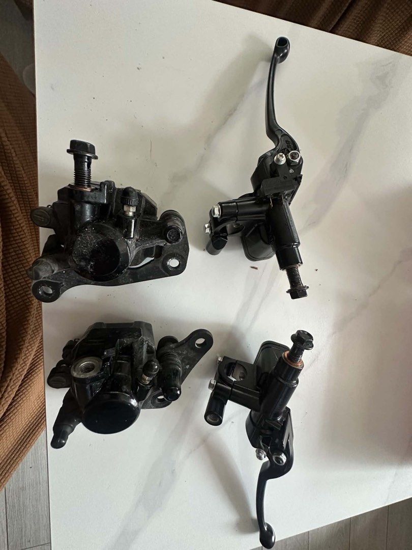 NMAX TECHMAX stock brake master & caliper (Category: Body Parts and Accessories) located in Rizal. Submitted by lovebugsspreloved (Listing ID 1467415789, Image 3). Description: 1200km lang tinakbo.