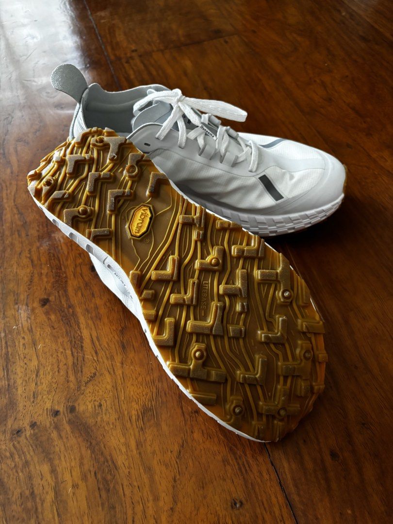 Norda with Dyneema and Vibram (Category: Sneakers) located in Muntinlupa City. Submitted by candyco77 (Listing ID 1467440679, Image 3). Description: NORDA WITH DYNEEMA & VIBRAM Size: US 10.5 Color: White gum Condition: Very very good hardly used Price: P9,500.