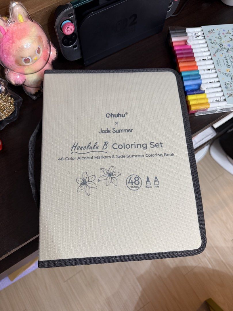 Ohuhu x Jade Summer (Category: Stationery & School Supplies) located in Quezon City. Submitted by cjrchived (Listing ID 1467543471, Image 1). Description: SOME colors swatched sa swatch card. (See photos) Others are unused..