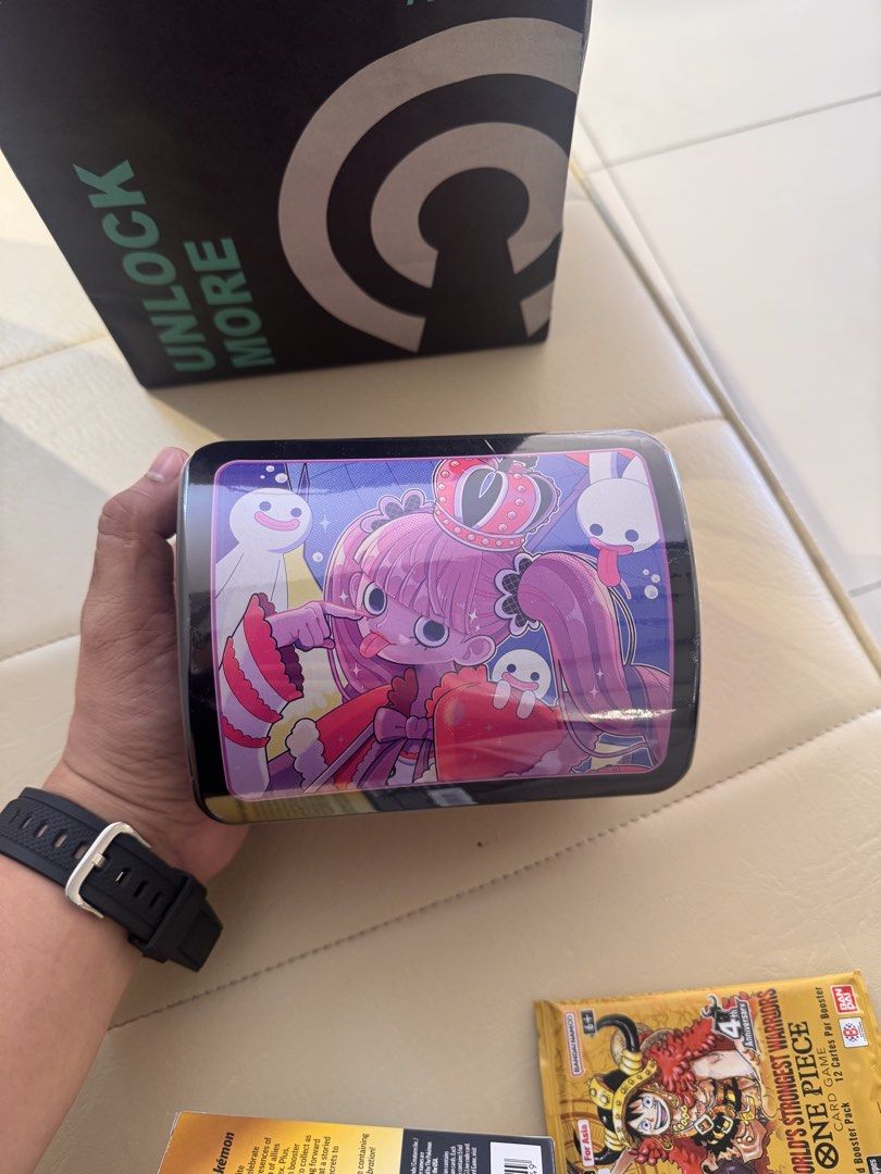 One peice treasure chest vol 2 (Category: Card Boxes & Cases) located in Bay. Submitted by ra_sneaks_ph (Listing ID 1467533773, Image 2). Description: For sale Treasure chest vol 2 Sealed mint 9995 only Meet up moa or sm makati.