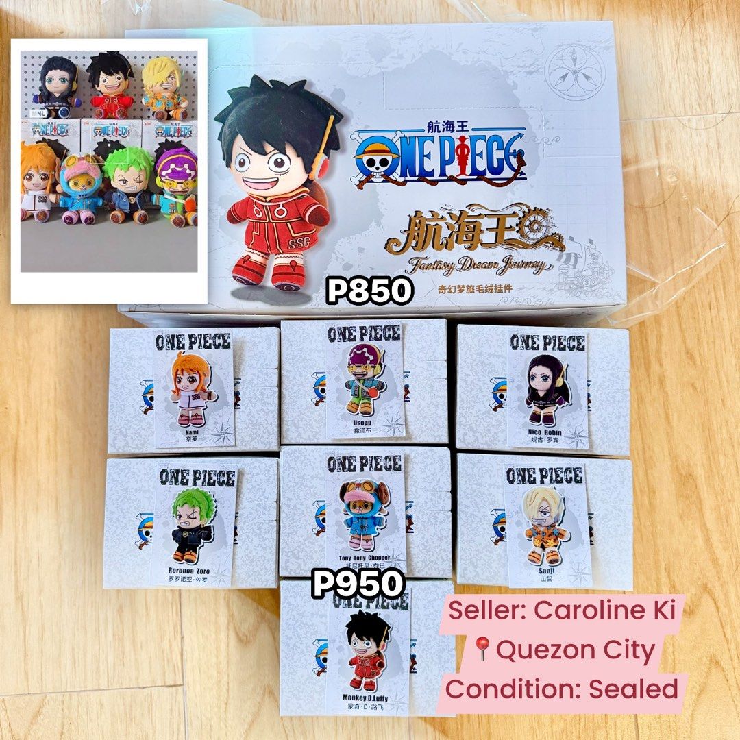 One Piece Fantasy Dream Journey (Category: Plushies & Soft Toys) located in Quezon City. Submitted by eskyanolvia (Listing ID 1467553193, Image 1). Description: .