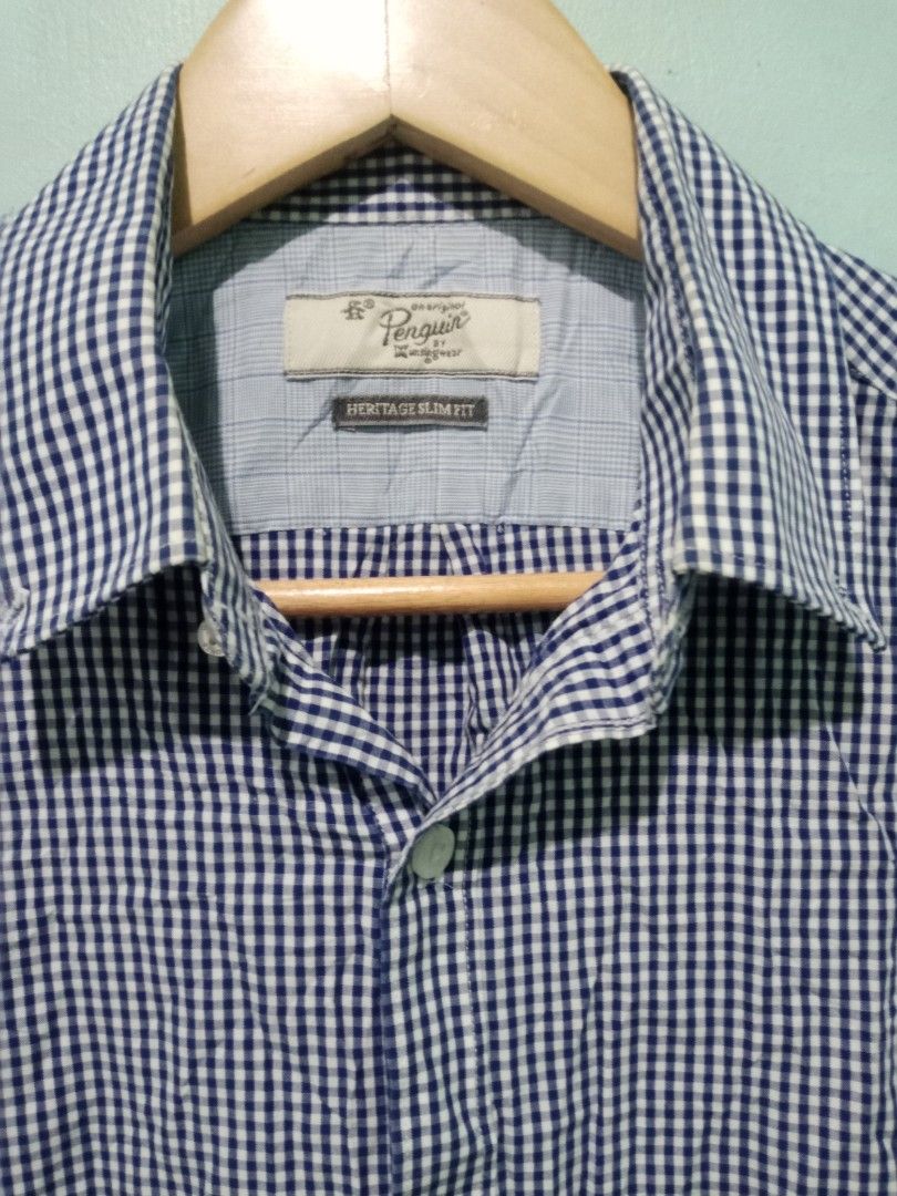 Original Penguin Button Up Long sleeve Polo. (Category: Formal Shirts) located in Dasmarinas. Submitted by francoprancisco (Listing ID 1467437427, Image 2). Description: Original Penguin Button Up Long sleeve Polo. Small 19.5x 27 Heritage Slim fit. as new cond. 580 plus sfee Cavite loc..