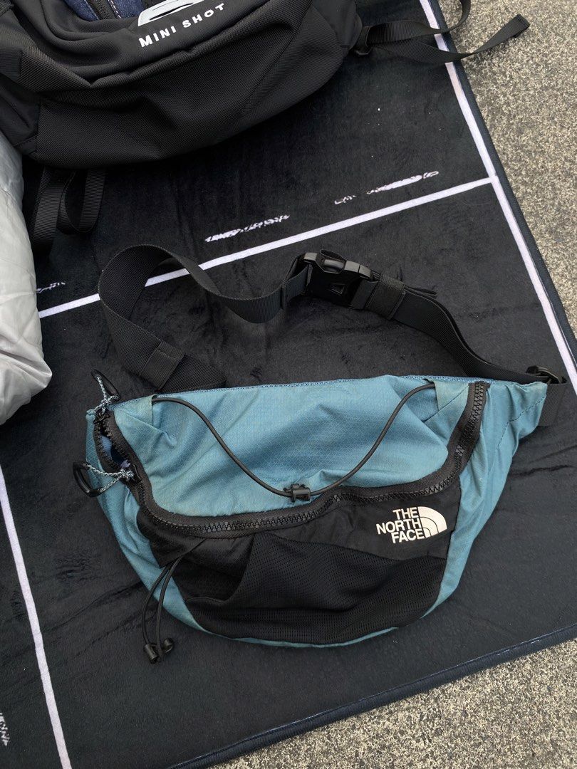 Outdoor Hiking and camping accessories (Category: Hiking & Camping) located in Manila. Submitted by ejothegod (Listing ID 1467363994, Image 3). Description: TNF BRANDNEW BACKPAK 18L - 3k Tnf beltbag - 1k Coleman mummy silverton - 3.5k Mummy schalf 550 - 3k New era Bucket hat -1k Take all 10k rush lang .