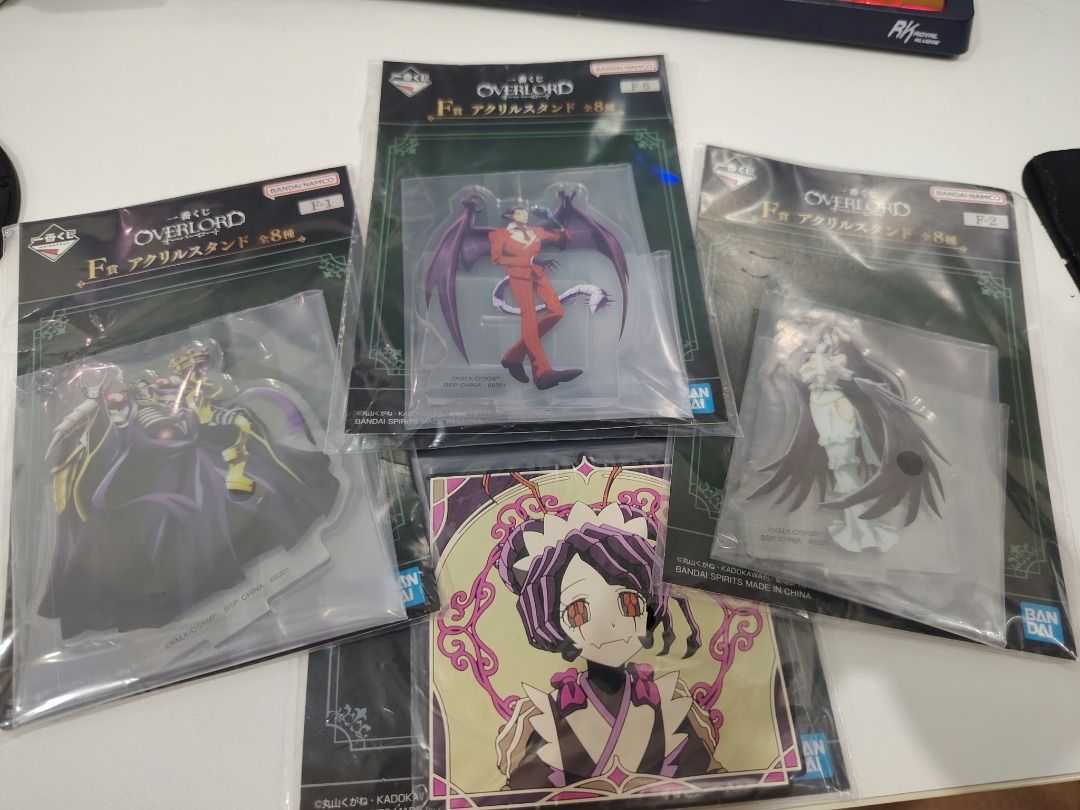 Overlord IK small prizes (Category: Other Merchandise) located in Manila. Submitted by euroakise03 (Listing ID 1467479254, Image 1). Description: Sold as set only shipping shoulder by the buyer payment via gcash, maya, mari, BPI.