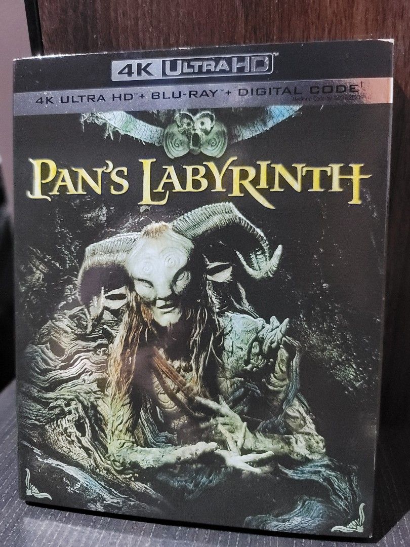 Pan's Labyrinth 4K Ultra HD Blu-ray (Category: CDs & DVDs) located in Quezon City. Submitted by naliantiansy (Listing ID 1467407752, Image 1). Description: like new with slipcover.