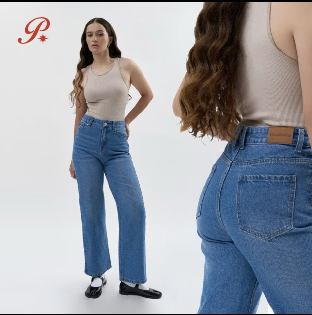 Paradoxical Straight Leg Denim Jeans (Category: Jeans) located in Cainta. Submitted by itsbeyoungkuh (Listing ID 1467506230, Image 2). Description: - Brand/Model: Paradoxical straight leg denim jeans - Color: Vintage wash - Size: Large - Measurements: Waist 30" | Hips 41.5" | Length 42" - RFS: Hindi na kasya.