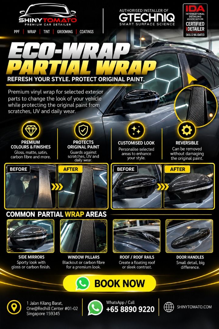 Partial Wrapping Services, Car Services, Bodywork & Aesthetics ...