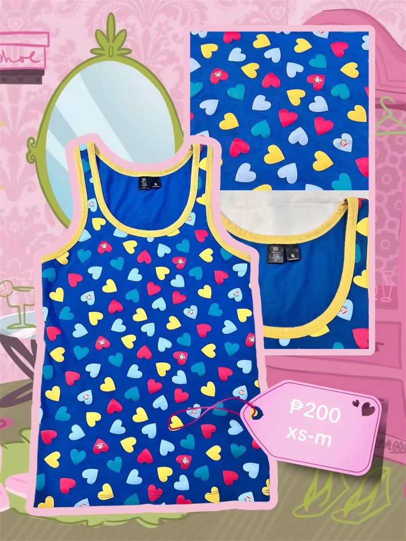 Paul Frank tank top (Category: Sleeveless) located in Baguio. Submitted by jazzyypoopyy (Listing ID 1467512700, Image 1). Description: xs-medium no more last price ₱200 #y2k #thrif #vinted.