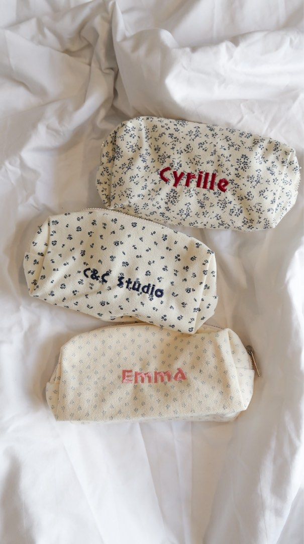 Personalized Pouches (Category: Handmade Craft) located in Quezon City. Submitted by cel1111 (Listing ID 1467486472, Image 1). Description: .