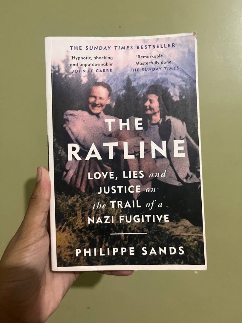 Philippe Sands - The Ratline (Category: Storybooks) located in Carmen. Submitted by grei.librongbaligya. (Listing ID 1467386585, Image 1). Description: Philippe Sands - The Ratline Visible cover fold mark..