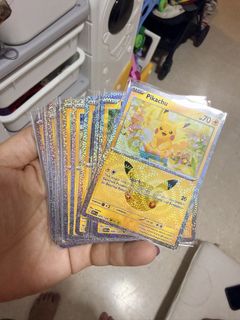 Pikachu SIR, Toys & Collectibles, Trading Cards, Raw Singles on Carousell