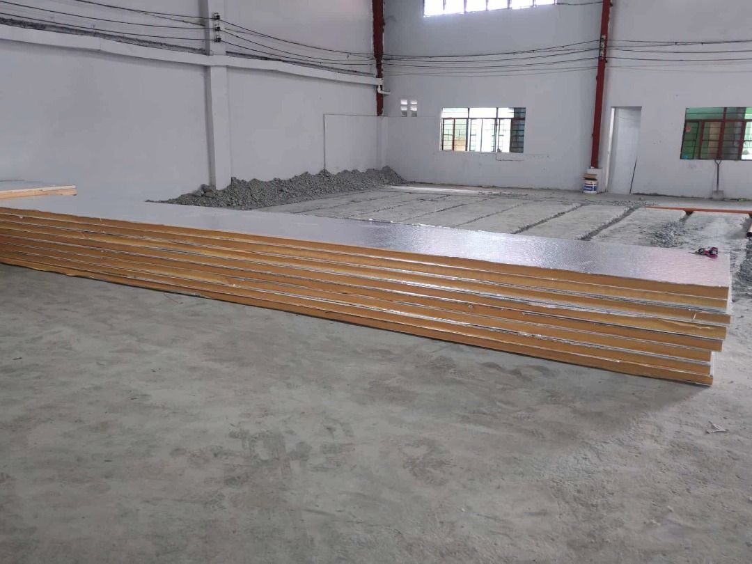 pir sandwich panel for cold storage (Category: Construction & Building Materials) located in Valenzuela. Submitted by ish.arado (Listing ID 1467376108, Image 2). Description: 🧊 Panel Types Available 🔹 EPS Panels 📏 Thickness: • 50mm 🔹 PU Panels (Polyurethane) 📏 Thickness: • 25mm • 50mm • 75mm • 100mm • 150mm • 200mm 🔹 PIR Panels (Polyisocyanurate) 📏 Thickness: • 50mm • 75mm • 100mm • 150mm ✔ Excellent thermal insulation ✔ Energy-efficient ✔