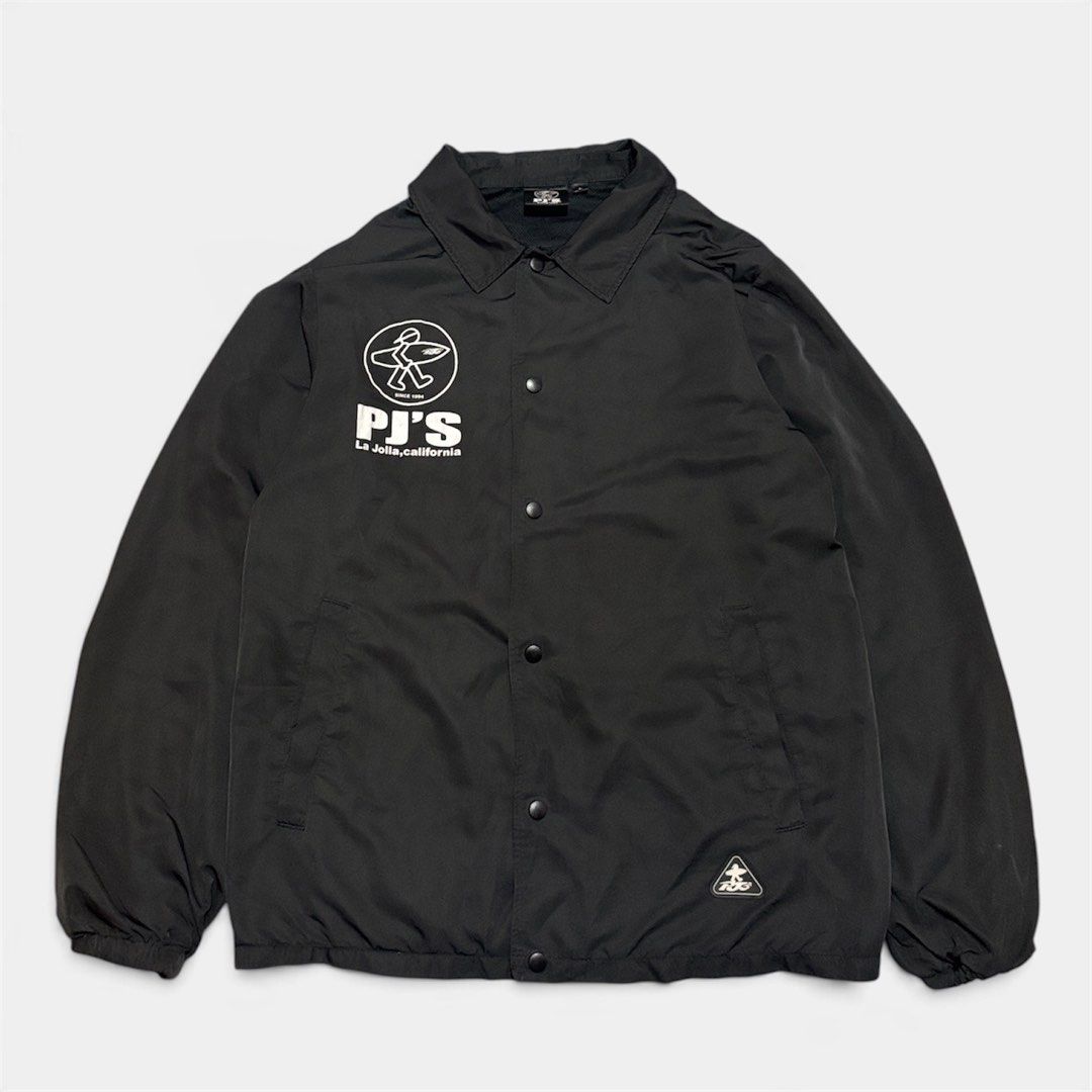 PJ’s SURF COACH JACKET (Category: Coats, Jackets and Outerwear) located in Tacloban City. Submitted by katimmyroy (Listing ID 1467544324, Image 2). Description: Dimensions: 21.5x29 Size L on tag Excellent Condition Minimal Hairlines.