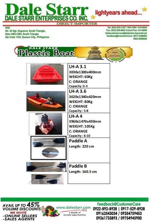 PLASTIC BOAT FOR SALE !! (Category: Heavy Vehicles, Boats and Aircrafts Parts and Accessories) located in Manila. Submitted by angelifelize.16 (Listing ID 1467403173, Image 3). Description: 🚤 BOATS FOR SALE! Plastic Boat Quality boats for your needs, whether for fishing, leisure, or outdoor adventures. 🌊 📩 PM for prices, specifications, and inquiries. Message us today!.