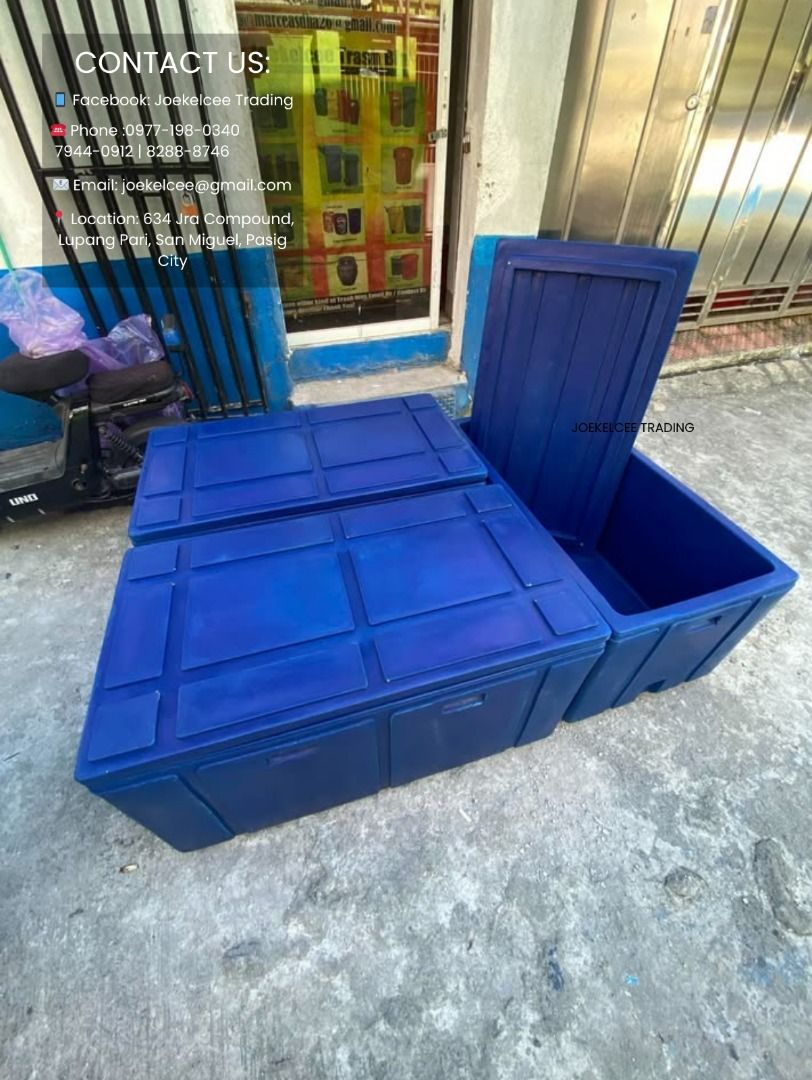PLASTIC INSULATED FISH BOX (Category: Storage Boxes & Baskets) located in Caloocan City. Submitted by epicdragon.cf8b55 (Listing ID 1467416734, Image 1). Description: PLASTIC INSULATED FISH BOX 65 liters -60L x 41W x 44H 70 liters - 58L x 41W x 50H 240 liters- 107L x 59W x 59H JUST CALL US / Pm me for more info. -09971763227 LOOK FOR : Anghie Address: 634 JRA COMPOUND LUPANG PARI SAN MIGUEL PASIG CITY WEBSITE: http://jocelynesidera30.wibsite.com/
