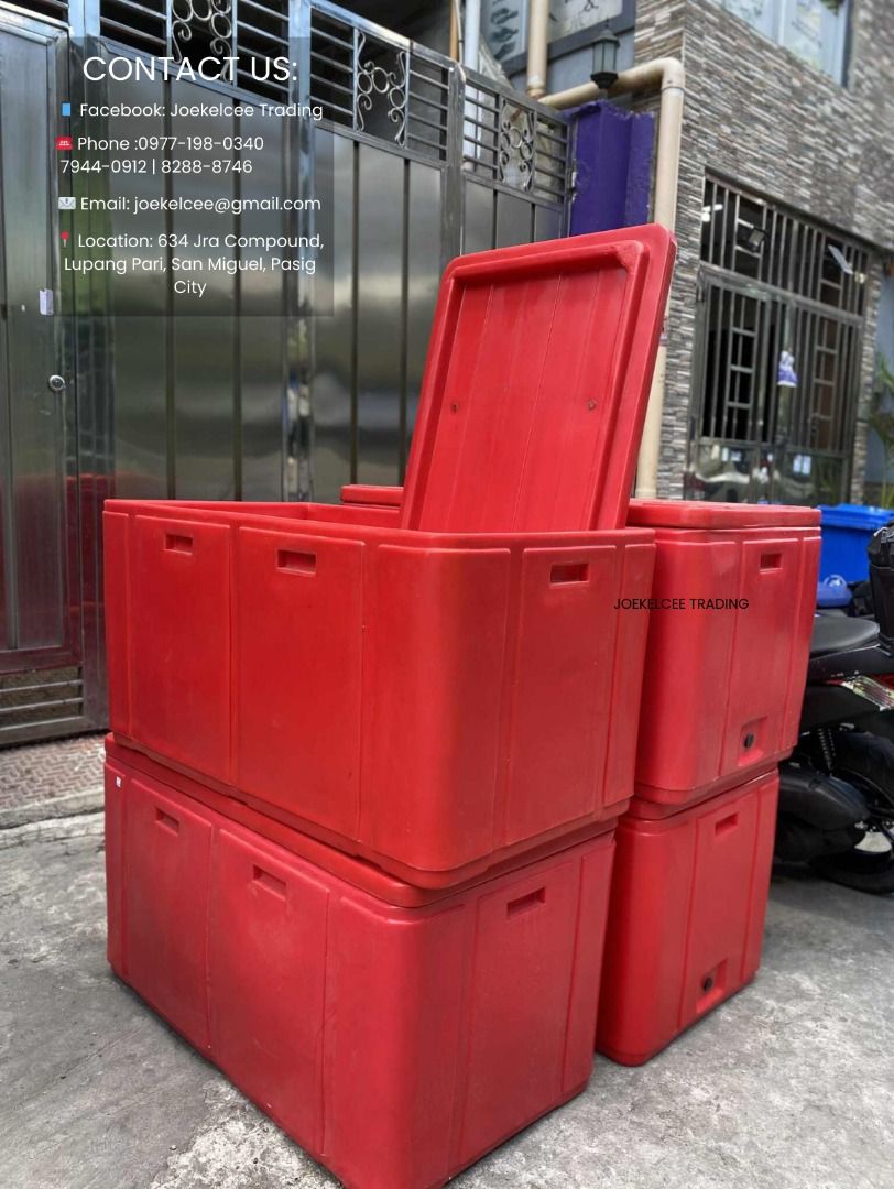 PLASTIC INSULATED FISH BOX (Category: Storage Boxes & Baskets) located in Caloocan City. Submitted by epicdragon.cf8b55 (Listing ID 1467416734, Image 2). Description: PLASTIC INSULATED FISH BOX 65 liters -60L x 41W x 44H 70 liters - 58L x 41W x 50H 240 liters- 107L x 59W x 59H JUST CALL US / Pm me for more info. -09971763227 LOOK FOR : Anghie Address: 634 JRA COMPOUND LUPANG PARI SAN MIGUEL PASIG CITY WEBSITE: http://jocelynesidera30.wibsite.com/