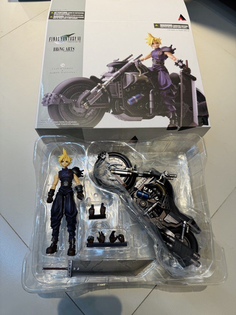 Play Arts Kai Cloud Strife Final fantasy (Category: Figurines & Statues) located in Paranaque City. Submitted by icko007 (Listing ID 1467564685, Image 3). Description: ALL bib no issue Nakapost na photos auto ignore mag papasend pics. Bring Arts - Cloud w/ Hardy Daytona BIB ₱7500 Only Play Arts Kai FF7 Advent Children Cloud Strife BIB ₱5600 Play Arts Kai FF7 Remake v2 reissue Cloud strife - SOLD Play Arts Kai Final Fantasy Rebirth Cloud Strife Re