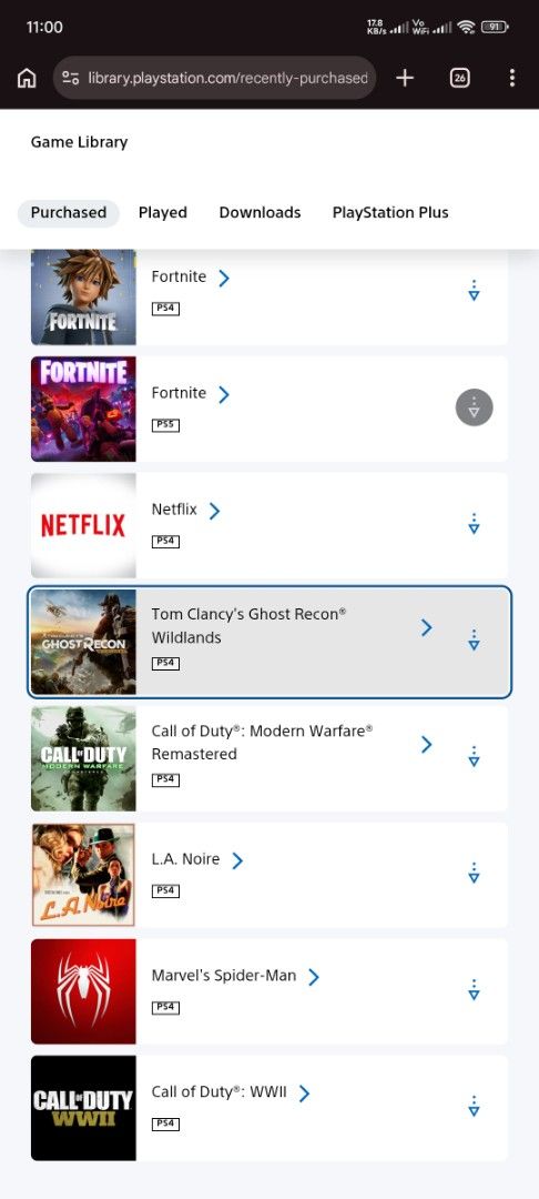 PlayStation 4 Digital Game Library Account (14 Games) (Category: PlayStation) located in Balagtas. Submitted by waduduwa (Listing ID 1467541818, Image 2). Description: WTS: Standalone PSN Account (Turkey Region) with 11 Top Games (Ready to Play) Price: ₱1,500 (Slightly negotiable for fast transacting buyers) Description: Quitting PlayStation completely, so I am selling my personal primary PSN account. Perfect for anyone who just bought a PS4/PS5 