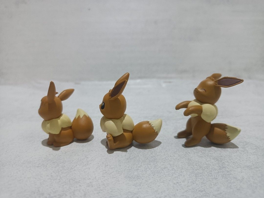 Pokemon T-Arts 3 set Eevee Series Collection (Category: Figurines & Statues) located in Davao. Submitted by zeek_key_collectibles (Listing ID 1463270232, Image 2). Description: .