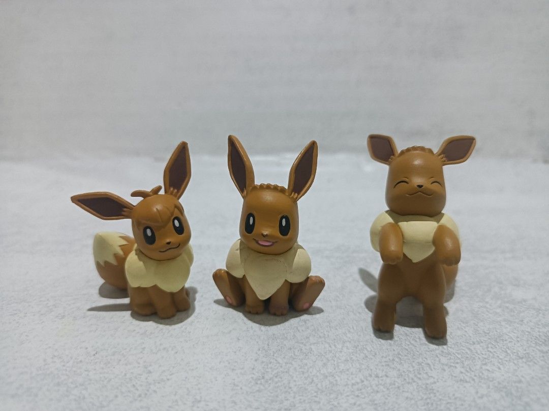 Pokemon T-Arts 3 set Eevee Series Collection (Category: Figurines & Statues) located in Davao. Submitted by zeek_key_collectibles (Listing ID 1463270232, Image 1). Description: .
