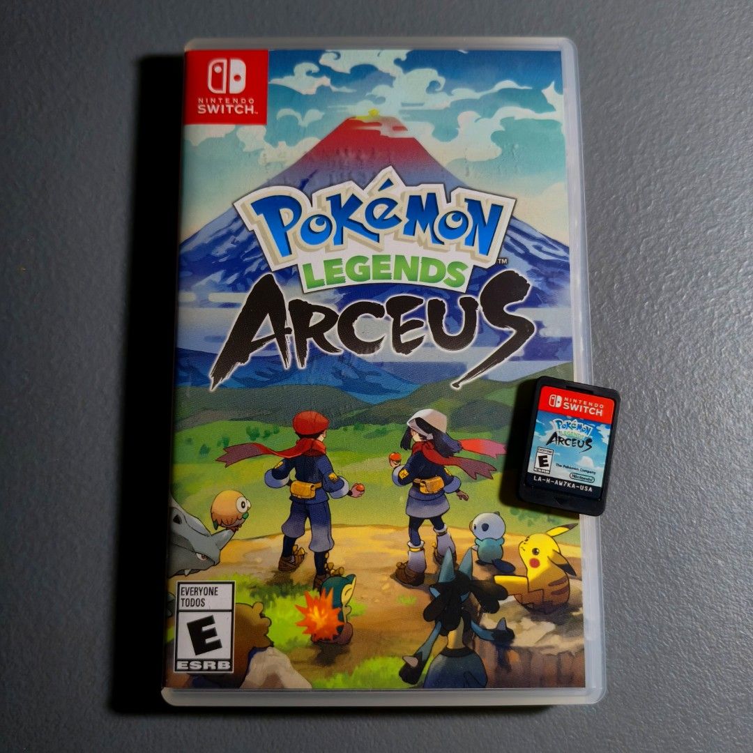 Pokémon Legends Arceus for Nintendo Switch (Category: Nintendo) located in Quezon City. Submitted by le1ouch (Listing ID 1467463786, Image 1). Description: Pokémon Legends Arceus for Nintendo Switch ✅ Good as new ✅ Available for swap (add cash) ✅ Can bring my own switch for testing ✅ Tested and confirmed working rfs: finished game Loc: Qc Meetup: Sm north, Trinoma, cubao Mrt stations Delivery: JRS, JNT, LBC, LALAMOVE.