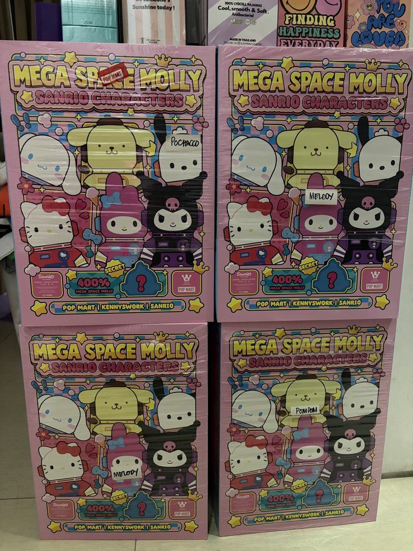 POP MART Mega Space Molly 400% Figures Collection (Category: Designer & Blind Box Toys) located in Paranaque City. Submitted by mrgrtlz (Listing ID 1467597541, Image 2). Description: - price ranges from 7-12k - meet-ups and shipping available.