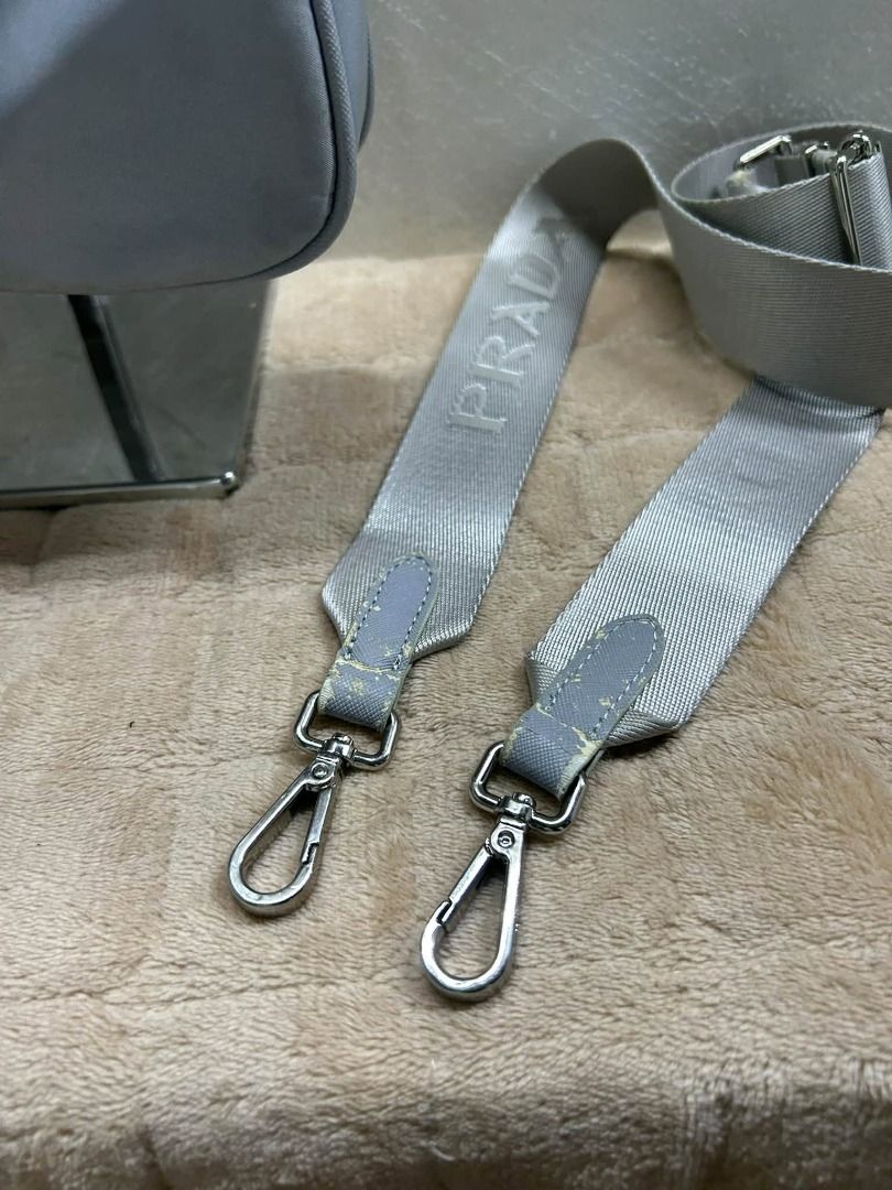 PRADA NYLON KILI 2WAYBAG (Category: Cross-body Bags) located in Caloocan City. Submitted by j3ngsanity (Listing ID 1467471385, Image 2). Description: ISSUE : LEATHER SCRATCHES LAMPO UNDER ZIP COMPLETE WITH WHITE TAG.