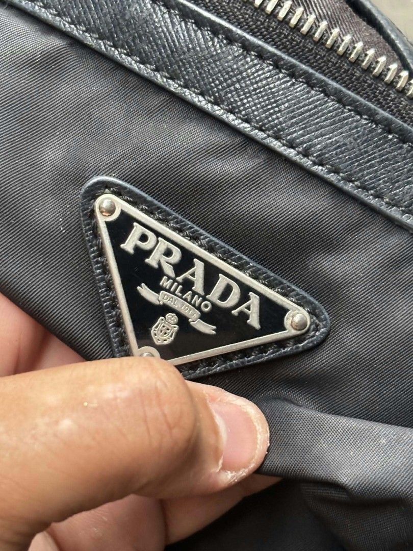 Prada Tote Bag (Category: Luxury Bags & Wallets) located in Manila. Submitted by ronmarbeni45920 (Listing ID 1467508119, Image 2). Description: Rank AB No issue Authentic -7500 Shipped.