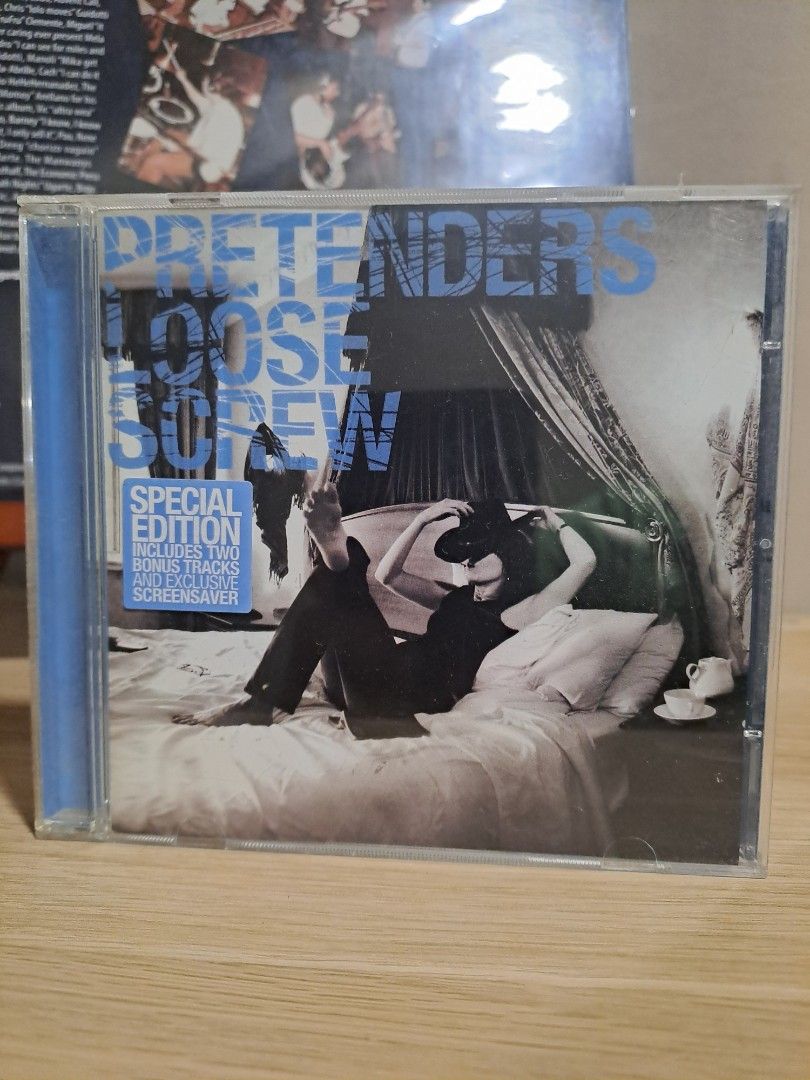 Pretenders Loose Screw Special Edition CD (Category: CDs & DVDs) located in Las Pinas. Submitted by cobieshop (Listing ID 1467484342, Image 1). Description: - Artist/Album: The Pretenders - Loose Screw - Edition: Special Edition (Jewel Case) - Features: Includes 2 bonus tracks & exclusive screensaver - Special Detail: Original blue hype sticker on the front cover - Condition: Disc and case are on hand and ready for shipping.
