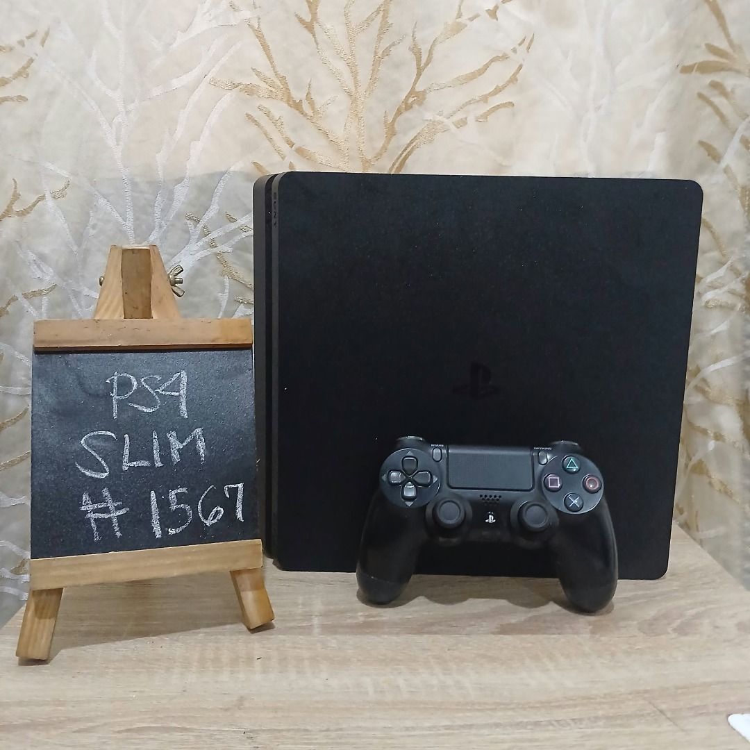 PS4 Slim 500gb Jailbreak pupunuin na po! (Category: PlayStation) located in Paranaque City. Submitted by thebiskwitcompany (Listing ID 1467417650, Image 2). Description: Unit #1567 PS4 Slim 500gb JB P7995 -Unit, Controller, hdmi, power cables, usb charging cable -no issue (wifi. Games,hdmi,ghost movement etc) -1 V2 original controller -Low Firmware -Like New Condition -Pupunuin na natin aroung 12-18 games po Shipping through grab/lalamove/jnt/lbc