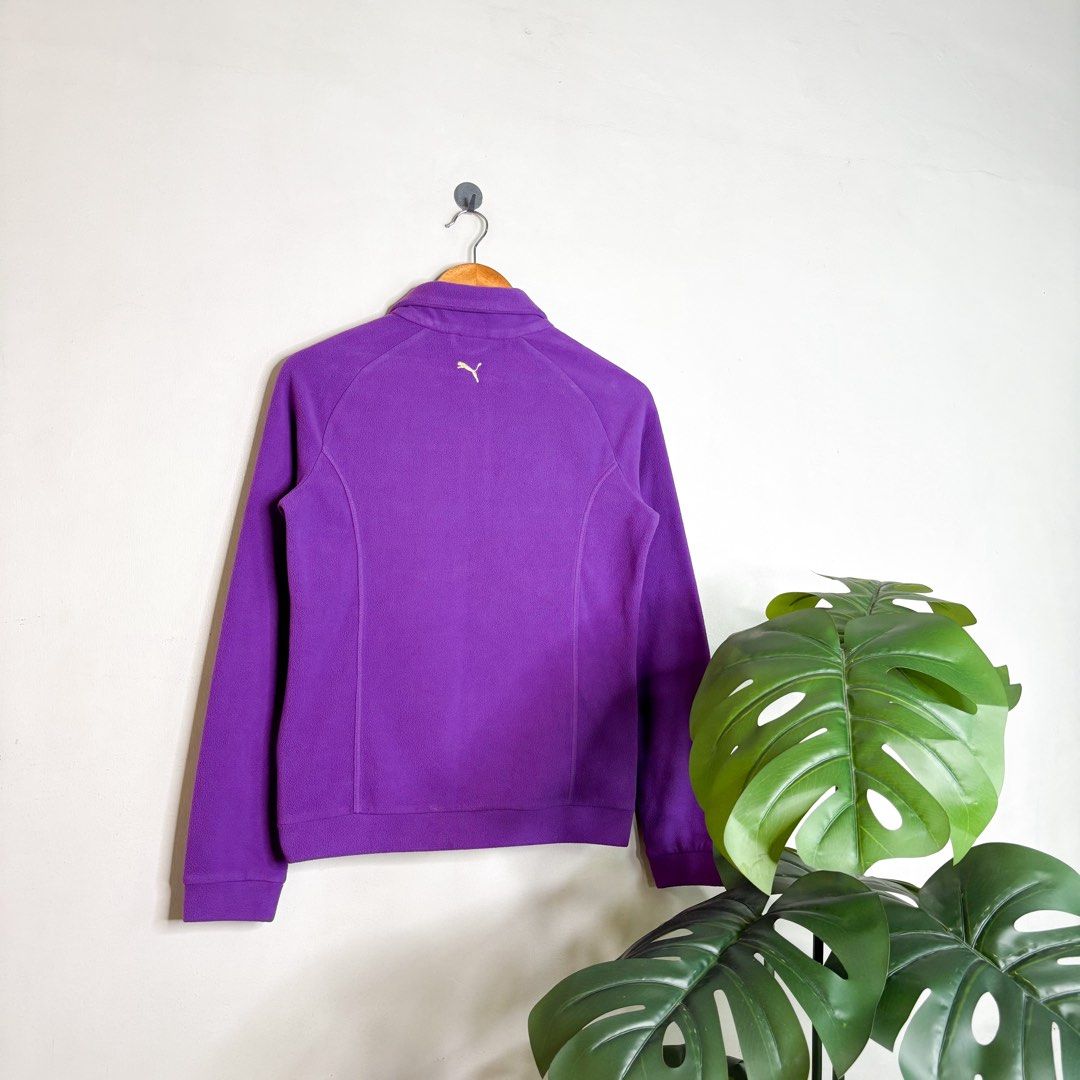 Puma | Fleece Jacket. (Category: Coats, Jackets and Outerwear) located in Manila. Submitted by bypiecesandstories (Listing ID 1467405825, Image 2). Description: Puma | Fleece Jacket. 749 PHP 🧡 Perfect Condition Can Fit — X Small to Medium Dimensions — W 20" L 25" Puma fleece jacket with a clean, sporty look. Easy to throw on for everyday wear while adding a nice pop of color to your outfit. A versatile choice for casual days, outdoor trips, or l